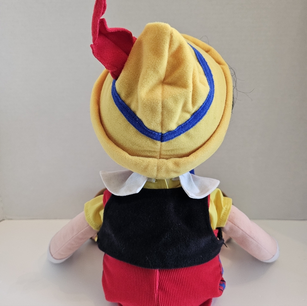 Pinocchio 18” Plush Stuffed Toy Doll Vtg 1992 Mattel Walt Disney - Picture 4 of 8
